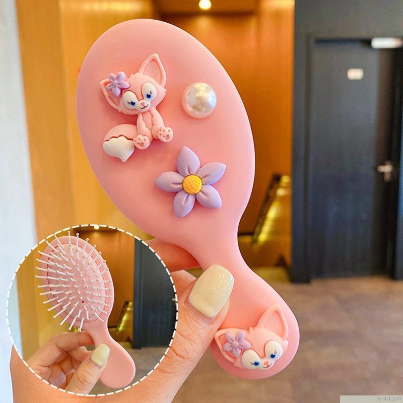 [Hàng mới về] Lược chải tóc chống tĩnh điện thiết kế hình hoạt hình xinh xắn dành cho trẻ nhỏ