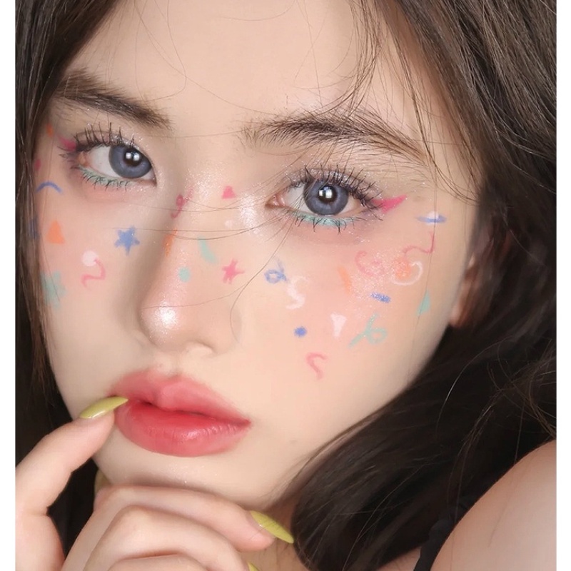 [Hàng mới về] Bút kẻ mắt trang điểm chống nước 7 màu tùy chọn cho nữ khi dự tiệc