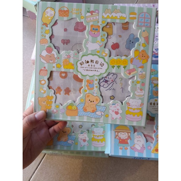 sticker hình dán hộp 1000 miếng