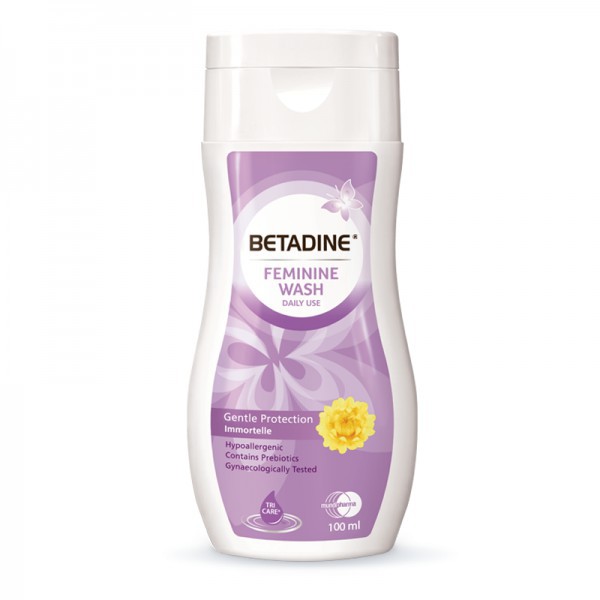 Dung dịch vệ sinh phụ nữ Betadine Feminine Wash 100ml