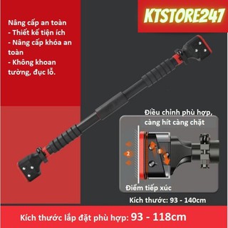 Xà đơn treo tường, gắn tường Dài 60cm-115cm