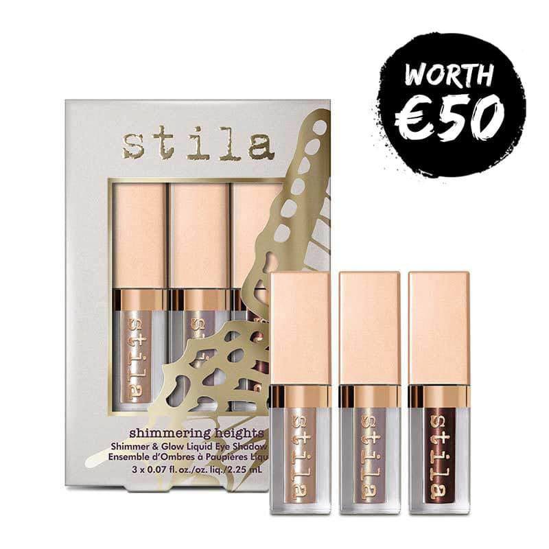 (có sẵn) Set nhũ mắt Stila Shimmering Heights Shimmer and Glow Liquid Eye Shadow (có sẵn)