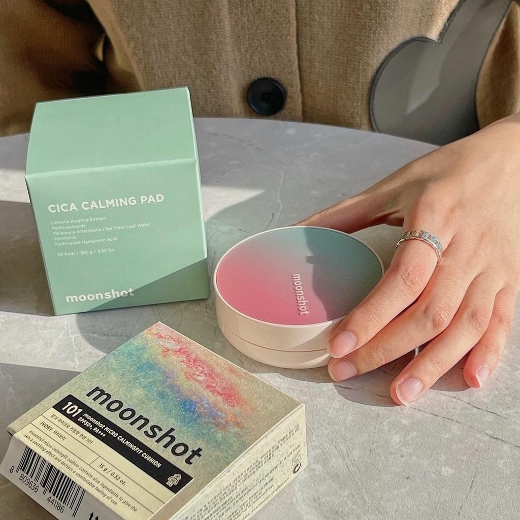 Cushion da nhạy cảm MOONSHOT MICRO CALMING CUSHION SPF50+ PA+++