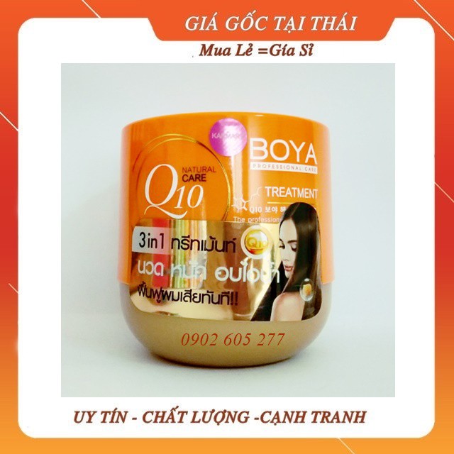 [hàng chính hãng]Kem ủ tóc BOYA Q10 Thái lan 500ml | BigBuy360 - bigbuy360.vn