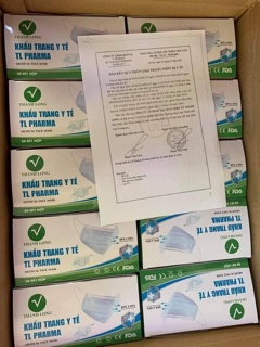 Khẩu trang y tế TL PHARMA (50cái)
