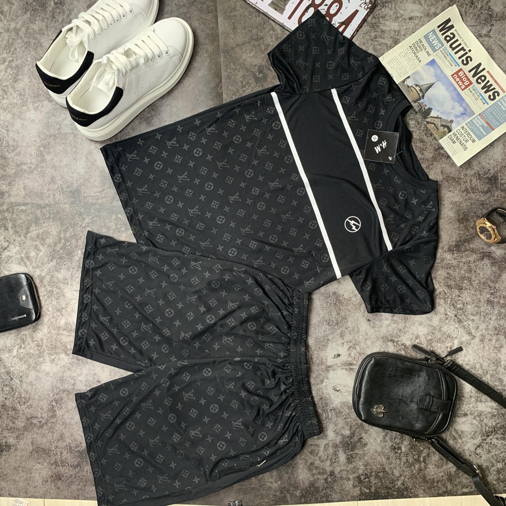 Bộ Hè Nam, Bộ Thun Nam Cộc Tay Chất Thun Lạnh In Logo - Video, Ảnh Thật - BN11 | BigBuy360 - bigbuy360.vn