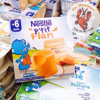 Bánh flan nestle Pháp cho bé