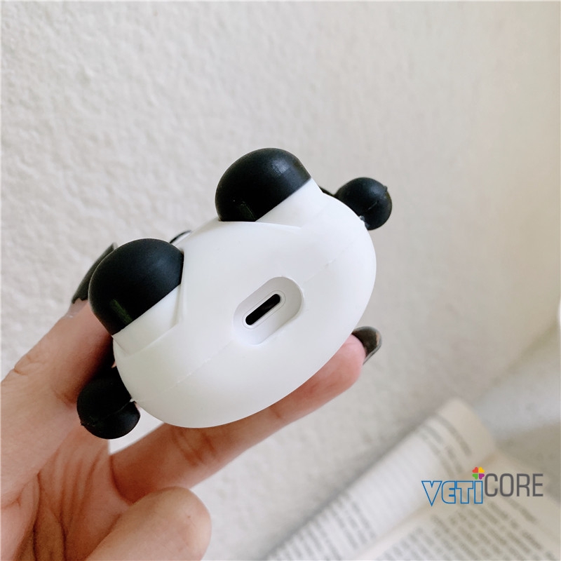 Vỏ Bảo Vệ Hộp Sạc Airpods 1 / 2 Hình Gấu Trúc 3d Xinh Xắn Độc Đáo | BigBuy360 - bigbuy360.vn