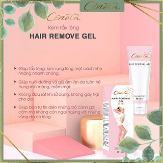 Kem tẩy lông Cénota, kem tẩy lông body, giúp giữ ẩm không gây đau rát cho da - C09 buny