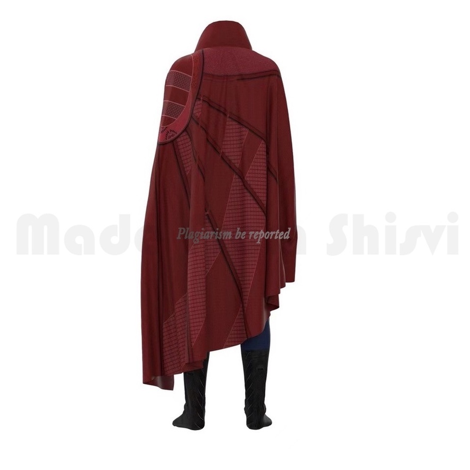 Bác sĩ Strange In The Multiverse of Madness Dr. Bộ Áo Choàng Kèm Tóc Giả Hóa Trang Nhân Vật Stephen Strange