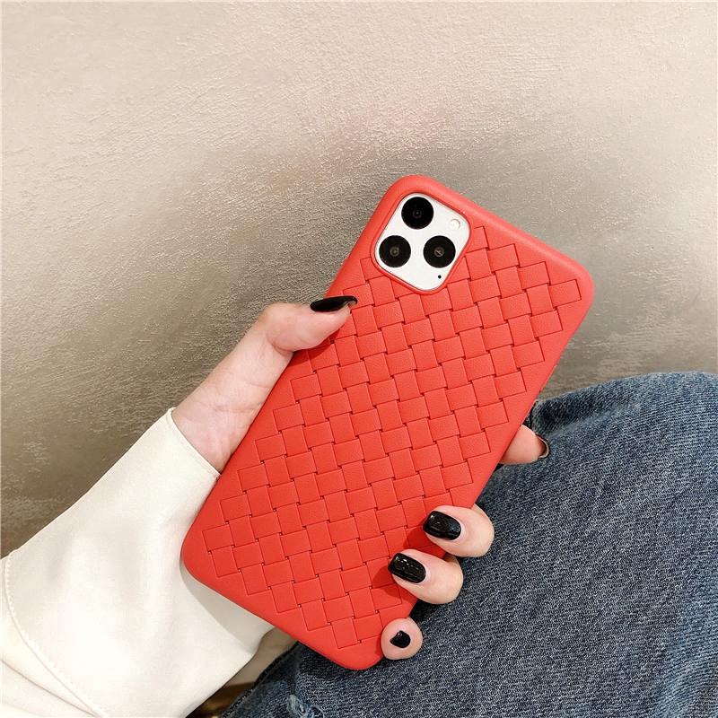 Ốp Điện Thoại Mềm Màu Trơn Họa Tiết Gợn Sóng Cho Iphone 11 Pro Max X Xs Max Xr 6 6s 7 8 Plus 12 Pro Max 12 Mini | BigBuy360 - bigbuy360.vn