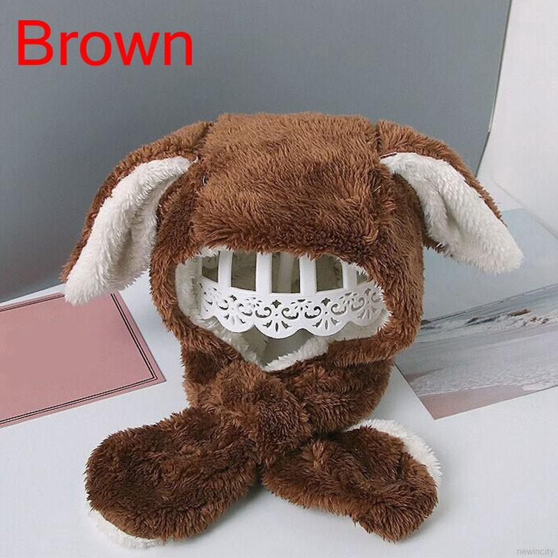 Mũ trùm đầu dệt kim thời trang cho bé dễ thương