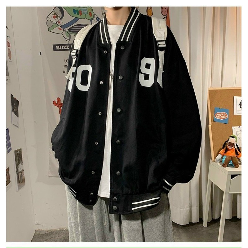 ÁO KHOÁC BOMBER KAKI H0-90 FORM UNISEX NAM NƯ (hình chụp thật)