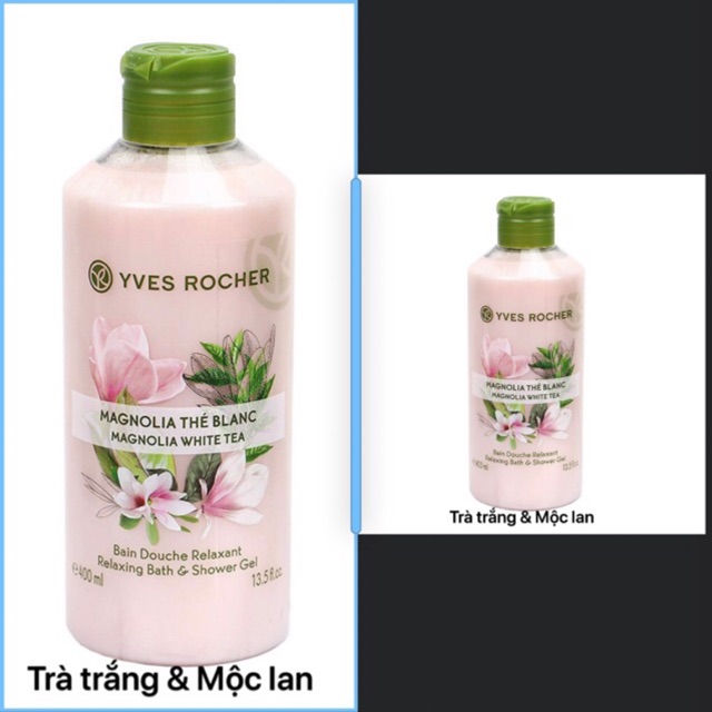 [2023] Sữa tắm mới Yves Rocher mộc lan trà trắng siêu thơm(giá gốc 259k)