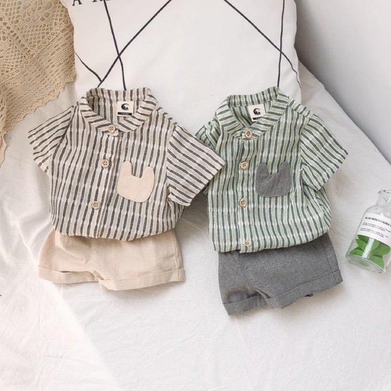 Set bộ so cute cho bé trai