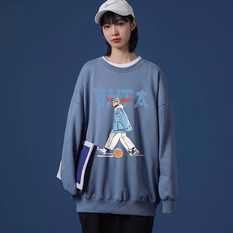 Áo nỉ sweater Cậu bé bóng rổ màu độc lạ,hình in 5D đẹp mê | BigBuy360 - bigbuy360.vn