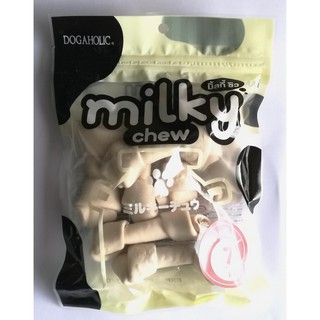 Xương gặm vị sữa hình nơ milky chew cho chó thái lan