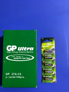 Pin GP A27 12v (vỉ 5 viên)