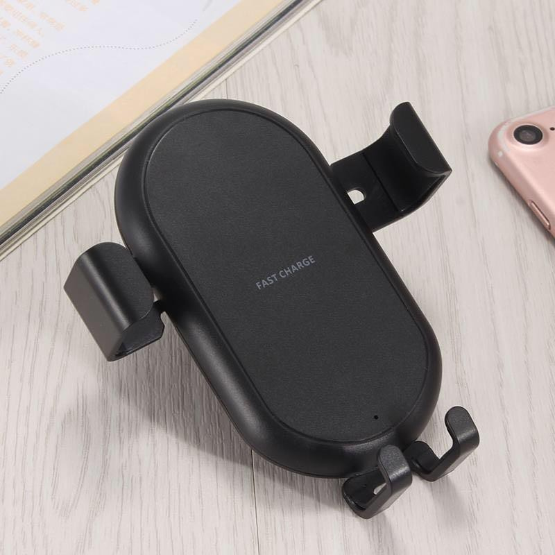 Qi Car Wireless Charger for iPhone X 8  Car Charger Car  Rotation Holder Stand 