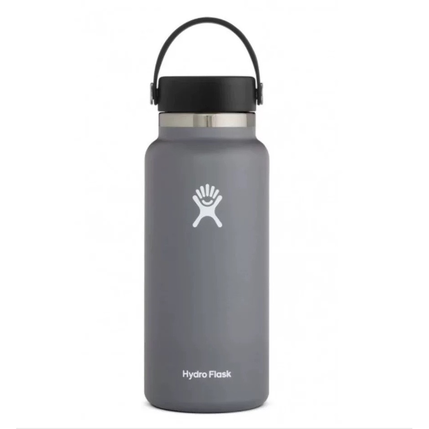 Bình Giữ Nhiệt Chân Không Miệng Rộng Vỏ Rơm Hydro Flask, Bình Cách Nhiệt Thép Không Gỉ, Chai Nước Miệng Rộng Thể Thao.