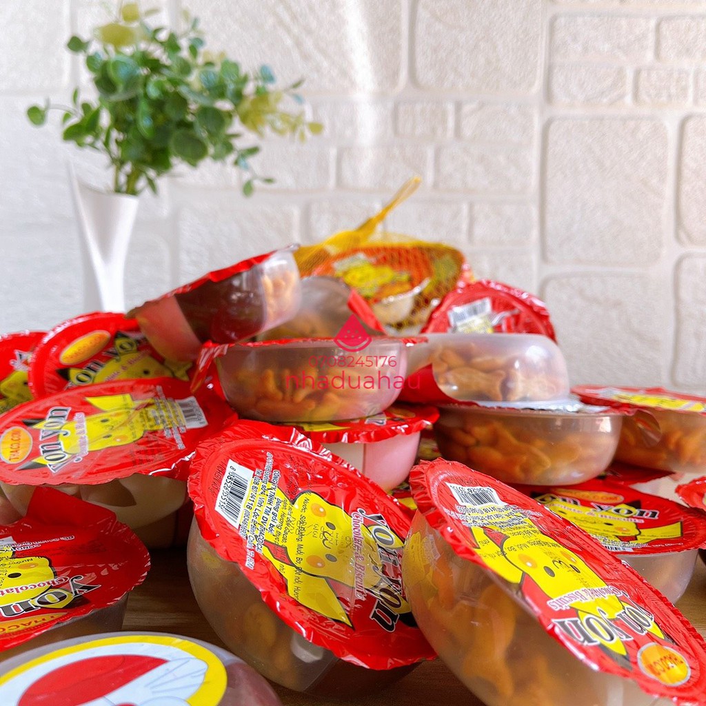 Một chén bánh qui giòn hình cá chấm kem THACO hàng công ty Việt Nam chuẩn xịn chén 40g | BigBuy360 - bigbuy360.vn