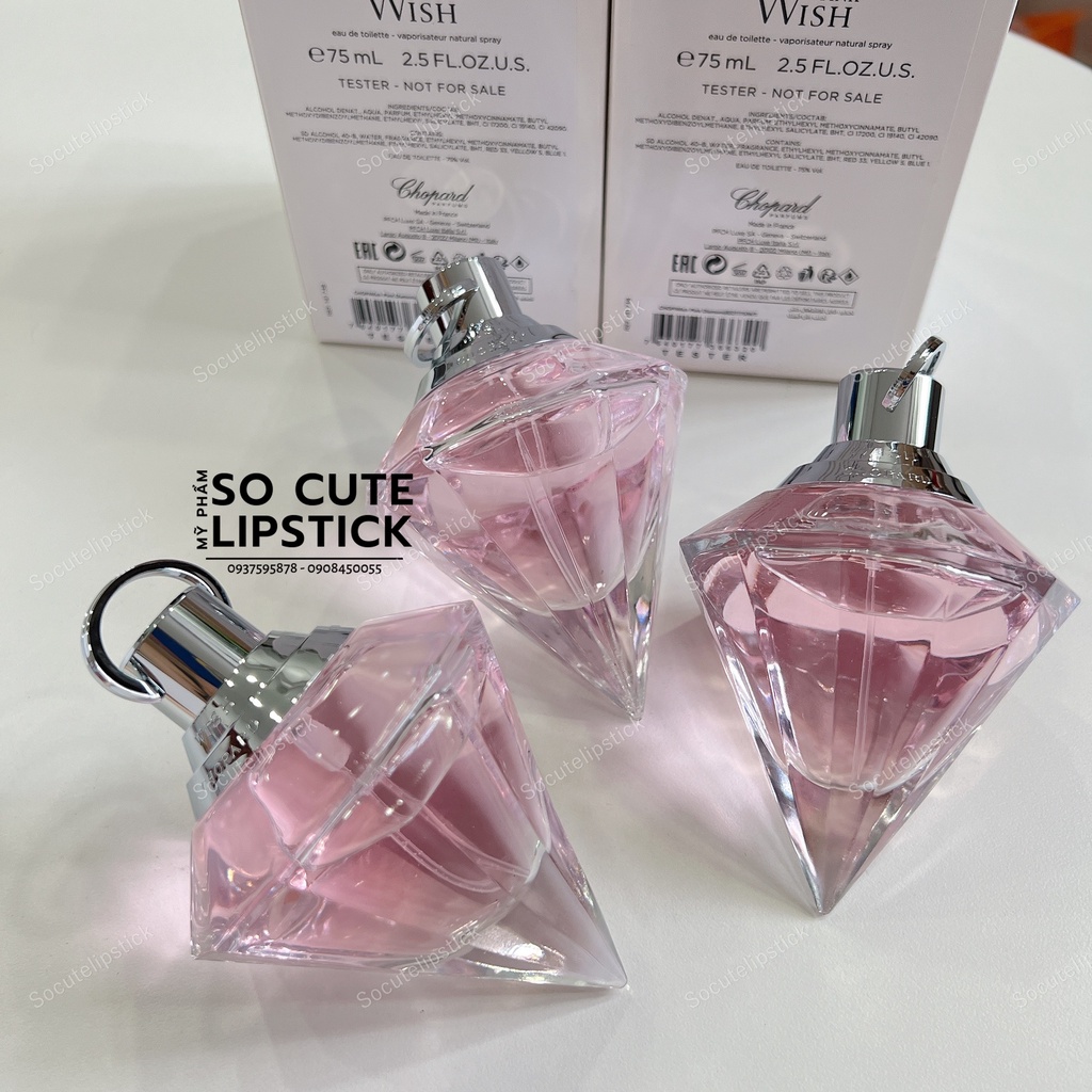 Nước hoa Chopard Wish Pink Diamond 75ml TESTER