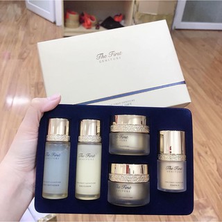 Bộ Tái Sinh Da Ohui The First Geniture Special Gift Set 5pcs Giúp Chống Oxy Hóa Hiệu Quả, Ngăn Ngừa Chảy Xệ