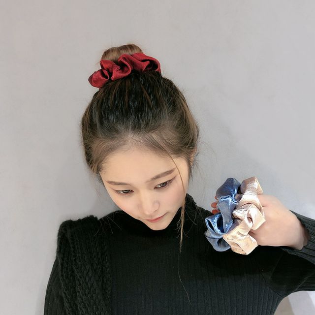 Chun vải buộc tóc scrunchies jennie