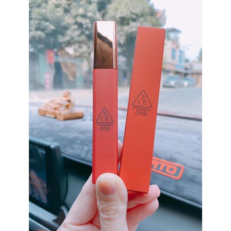 Son 3CE Cloud Lip Tint mịn nhẹ như mây - Màu Needful - Đỏ gạch 4g