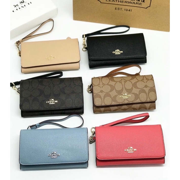 💥Ví Coach Flap Xuất xịn💥Rẻ Vô Địch