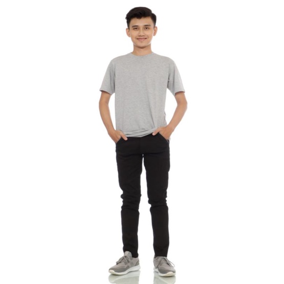 Quần Dài Nam Chất Liệu Cotton Co Giãn Màu Đen Size 27 28 29 30 31 32 33 34 35 36 37 38 champernik09