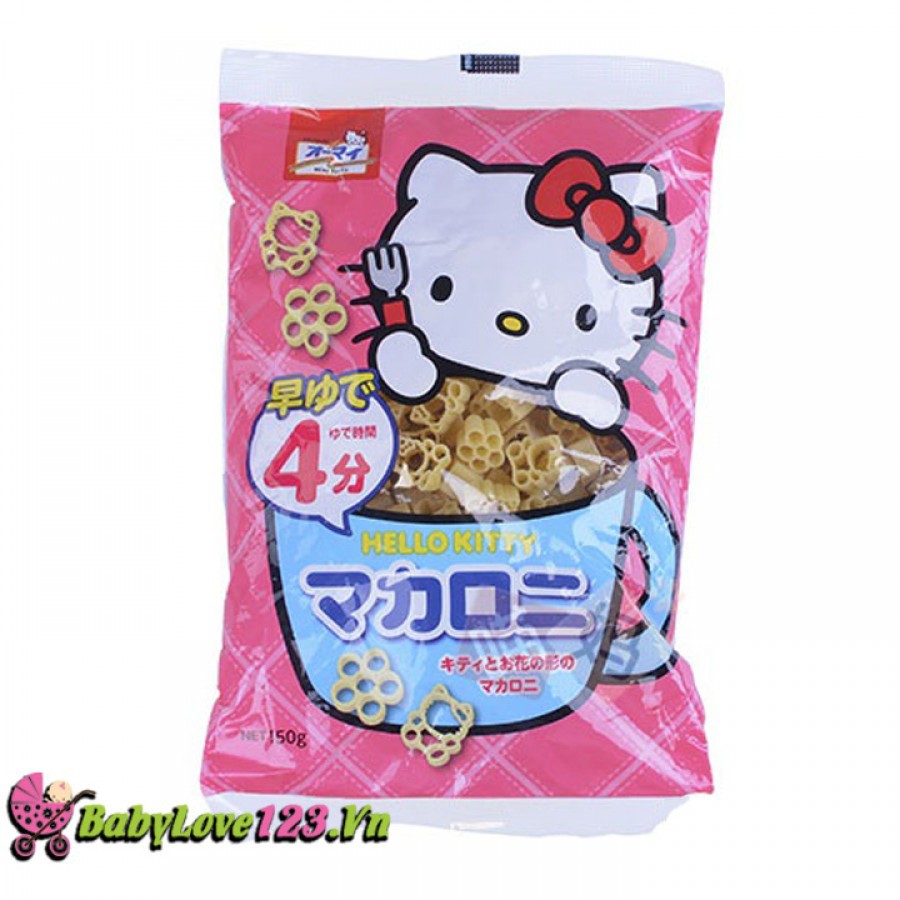 Mì Nui Hello Kitty Nhật Bản cho bé 150gr - date 8/2023