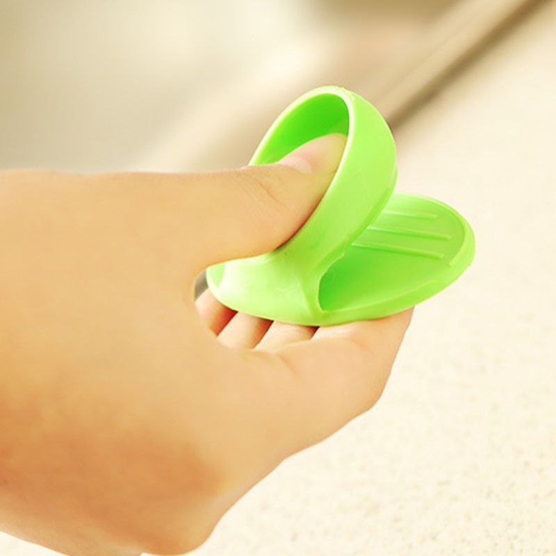 Bộ 2 Vỏ Bọc Ngón Tay Bằng Silicone Cách Nhiệt Dùng Cho Lò Vi Sóng Chịu Nhiệt Cao