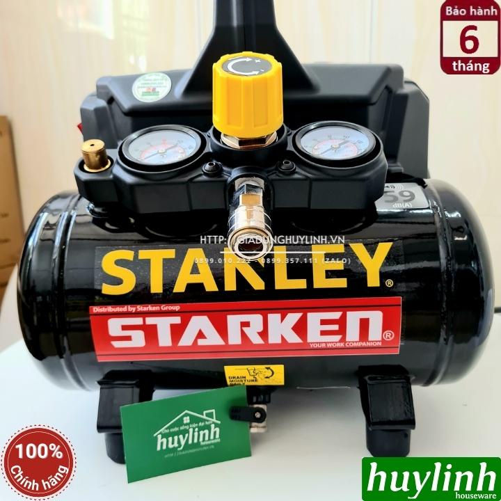 Máy nén khí không dầu giảm âm Stanley DST101/8/6 - 6 lít - Ultra Silent