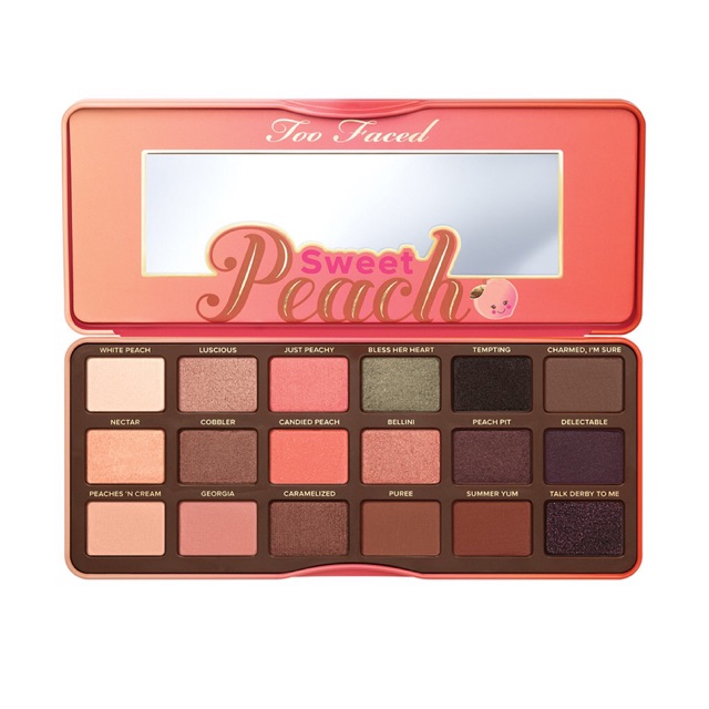 Too faced Eye Shadow Sweet Peach Palette - Bảng mắt Đào