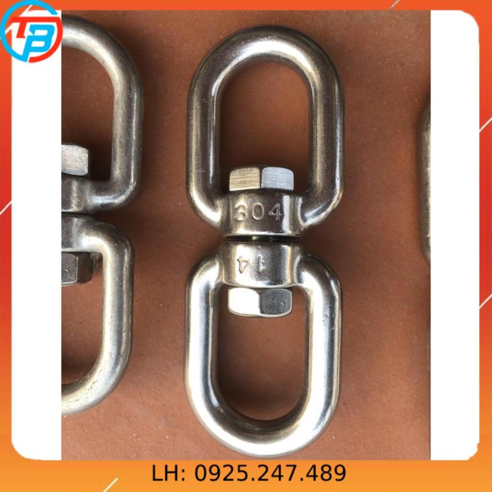 Ma ní Xoay INOX 304 [Phi 8mm] CÁP THÉP Thái Bình VinàN