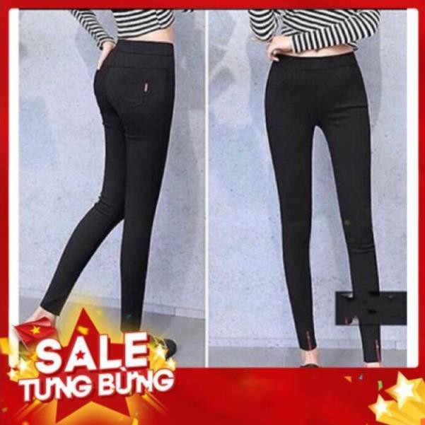 [BIG SALE] Quần Leggings Chân Sọc Co Dãn Ôm Dáng