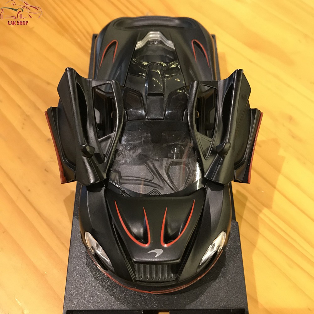 Mô hình ô tô siêu xe McLaren P1 hãng Double Horses tỉ lệ 1:32 màu đen