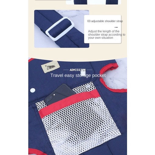 Đai địu em bé thoáng khí đa năng tiện lợi