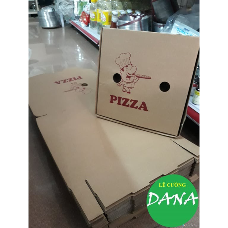 hộp pizza 26cm (10 cái)