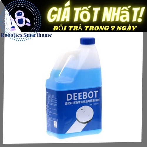 Nước lau sàn Deebot & Ecovacs dùng cho Robot hút bụi lau sàn - Hàng chính hãng