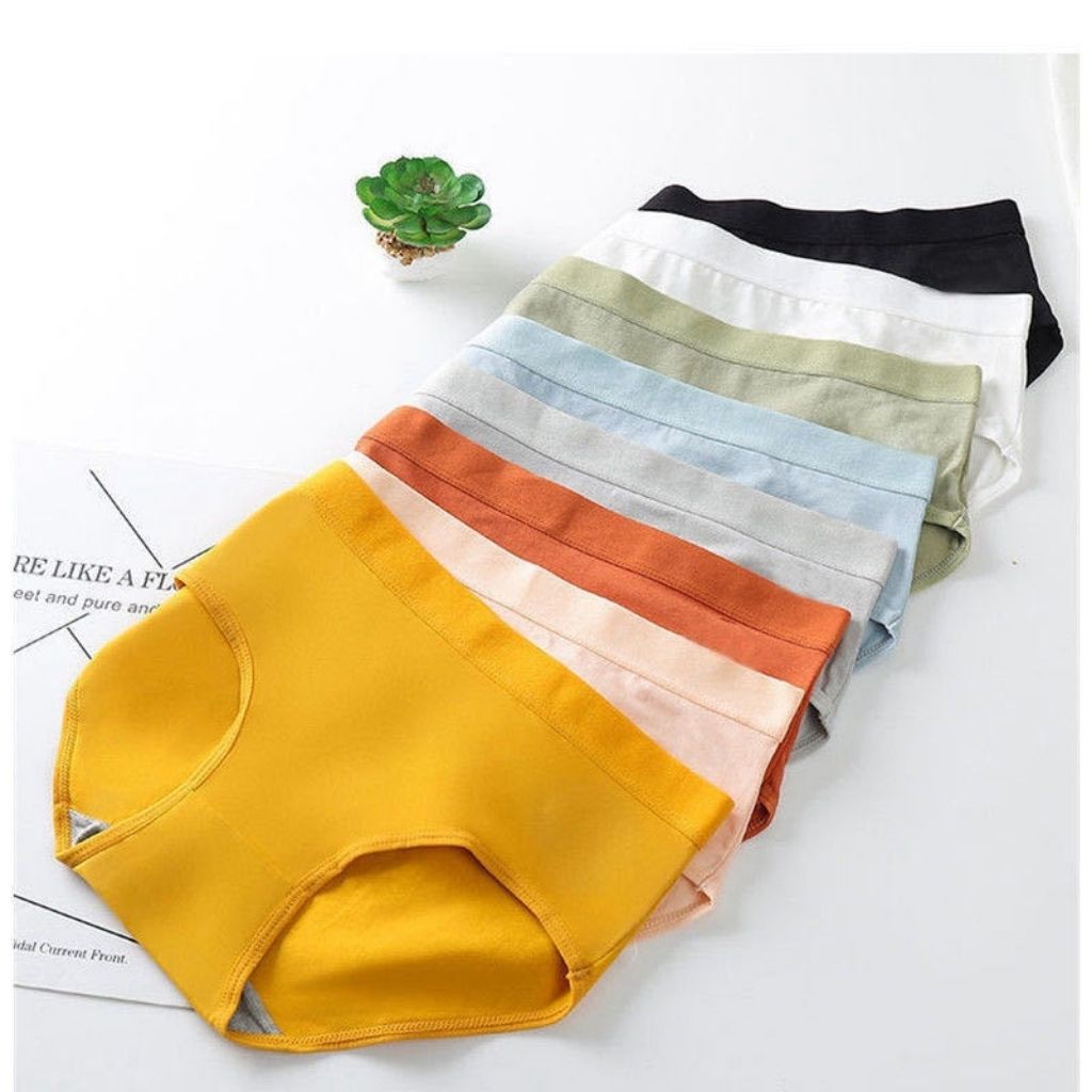 Quần lót nu cotton Cao Cấp co dãn chất dày dặn, đường may đẹp, thẩm mỹ, chắc chắn. Không xù LA06