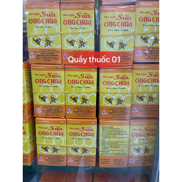 Kẹo sữa ong chúa hộp 20 viên