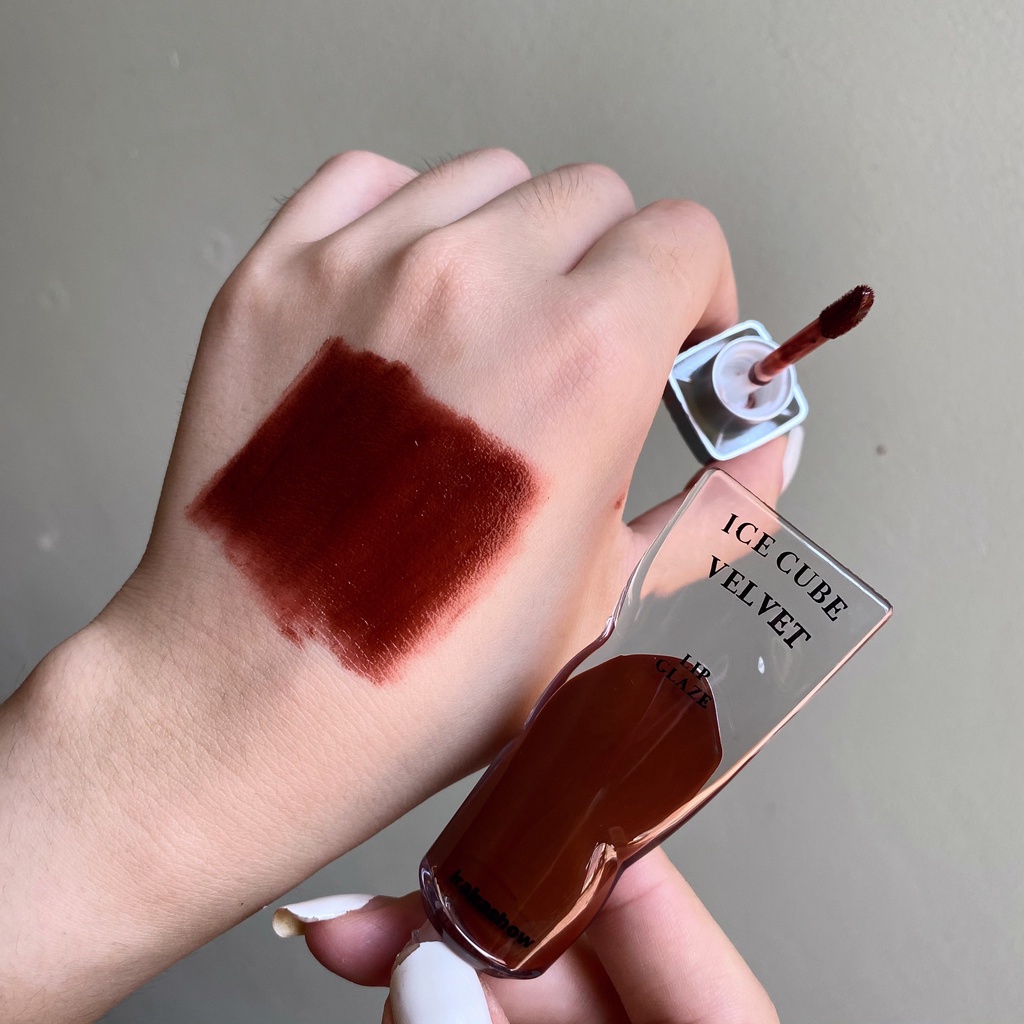 Son Kem kakashow ICE Cube velvet thiết kế dạng tuýp xinh xắn Chính Hãng