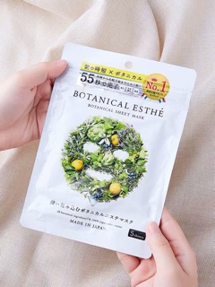 MẶT NẠ THẢO MỘC BOTANICAL ESTHÉ MASK 5 MIẾNG