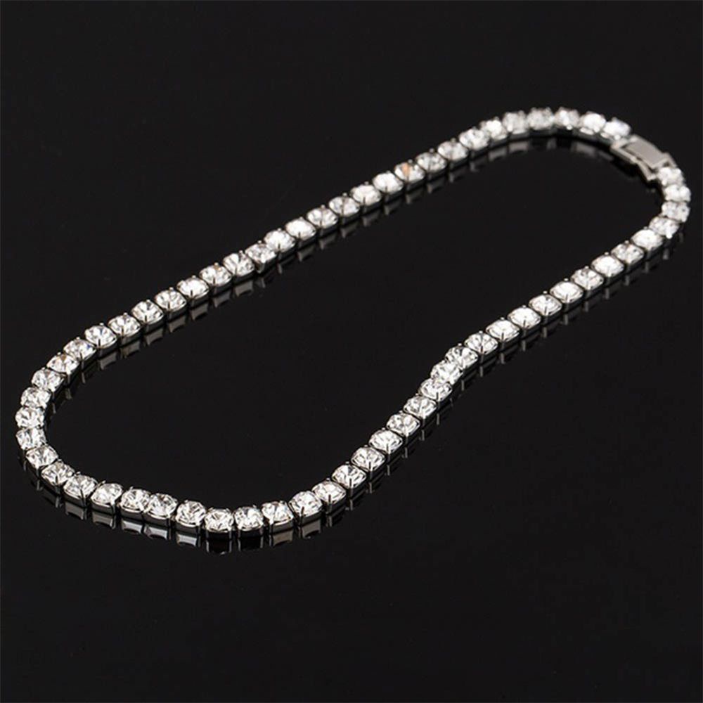 Dây chuyền đính đá zircon phong cách sang trọng thời trang