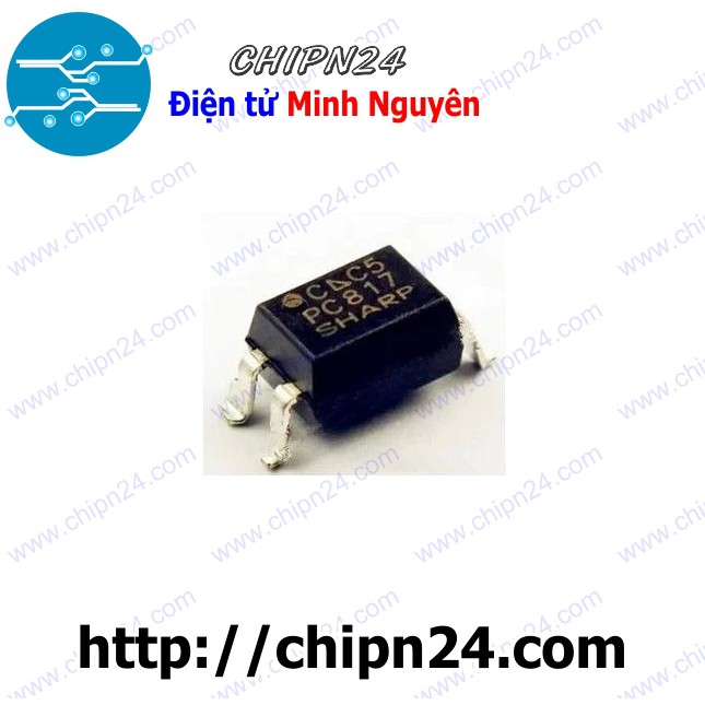 [5 CON] Opto PC817 SOP-4 (SMD Dán)