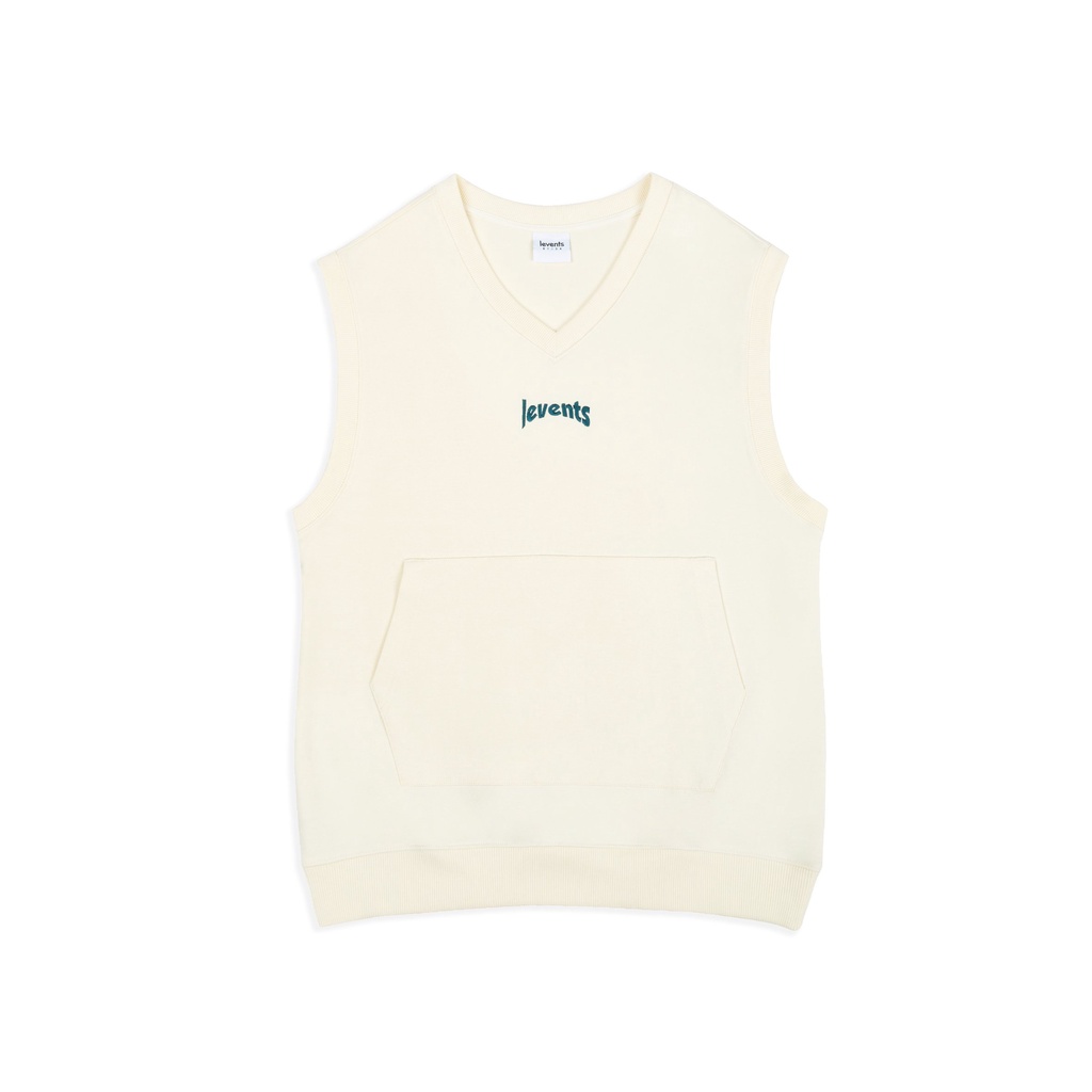 Áo gile &quot;LÌ VEN FABRIC&quot; Essential/ Cream