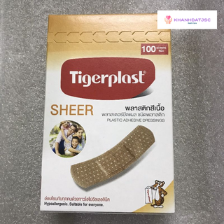 Băng cá nhân màu da Tigerplast Sheer