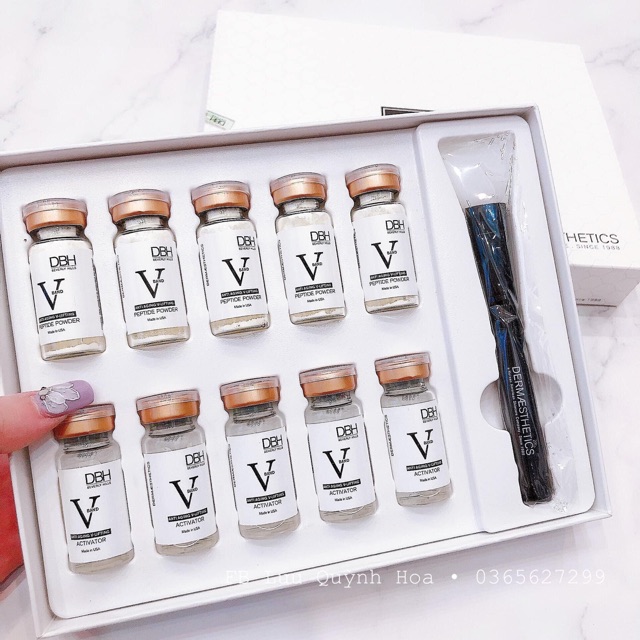 Set mask V-band DBH hỗ trợ nâng cơ, trẻ hoá da mạnh mẽ